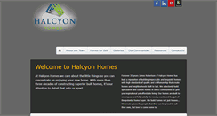 Desktop Screenshot of halcyonhomesnc.com